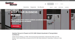 Desktop Screenshot of gardnerdenver.com